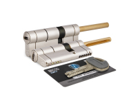 Цилиндр (личинка для замка) MOTTURA C55P313101 (62мм/31х31 В) никель