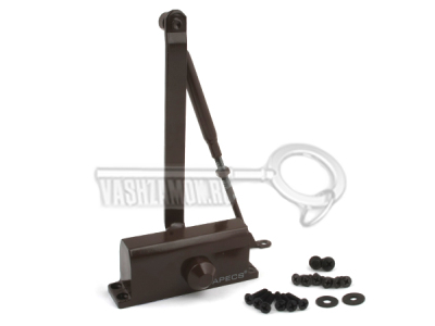 Доводчик дверной Apecs DC-20.2/0850/045-A1-BR 25-45 кг. бронза