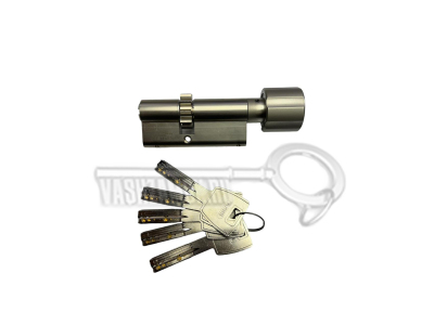 Цилиндр (личинка для замка) ABUS Х6 430 30/40 (70мм/30х40В) никель шестеренка