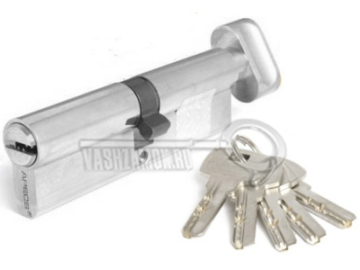 Цилиндр (личинка для замка) Apecs SM-85-C-NI (85мм/45х40 В) никель