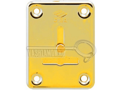 Накладка на сувальдный замок CISA 06.081.01 латунь  (1шт.)