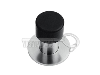 Ограничитель напольный Apecs DS-0009-INOX (матовый никель)