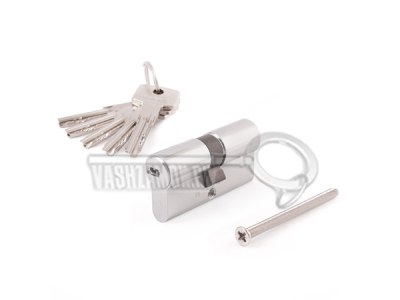 Цилиндр (личинка для замка) ABUS D6 D6N 30\30 KD W/5 LONG KEY (60мм/30х30) никель