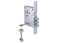 Замок врезной сейфовый KALE под ручку 442 L хром