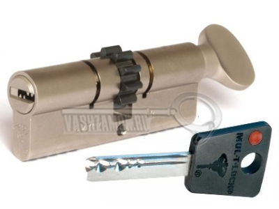 Цилиндр MUL-T-LOCK (7х7, Integrator) L 76 ТШ (76мм/43х33 В) звездочка никель
