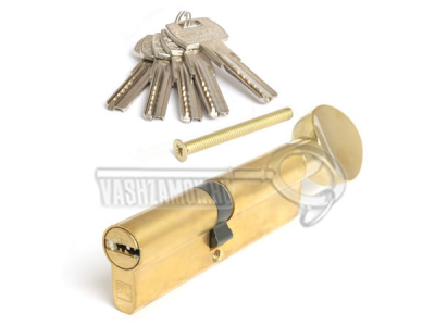 Цилиндр (личинка для замка) Apecs Premier RT-100-С-G (100мм/45х55 В) золото