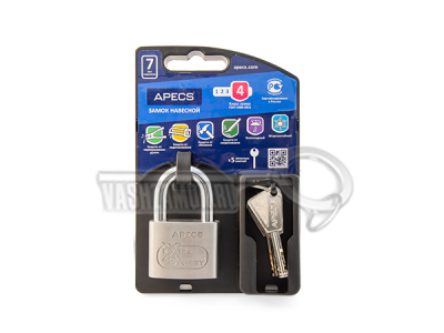 Замок навесной Apecs Premier PDS-XS-50