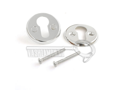 Накладка под цилиндр для финских дверей Apecs DP-C-06-CR хром