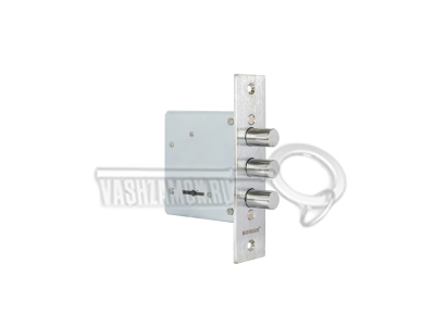 Замок врезной BORDER 70927 D 8-8 т хром (аналог Blockido)