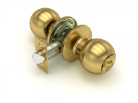 Ручка защелка MSM Z1-A SB фиксатор матовое золото