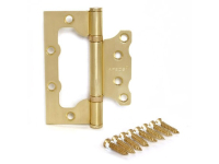 Петля Apecs сталь накладная 100x75x2,5 B2-Steel GM (мат.золото) 1шт.