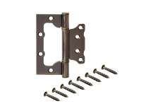 Петля Apecs сталь накладная 100x75x2,5 B2-Steel AB (бронза) 1шт.