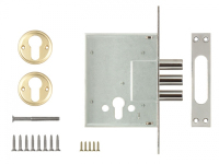 Замок врезной KALE (без цилиндра) 257 w/b хром
