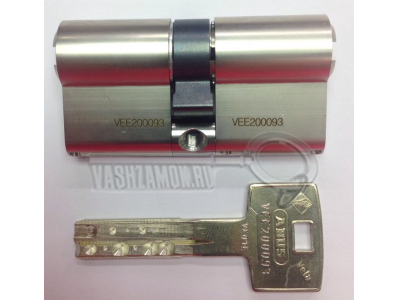 Цилиндр (личинка для замка) ABUS VELA 2000 MX NI (60 мм/30х30) матовый никель