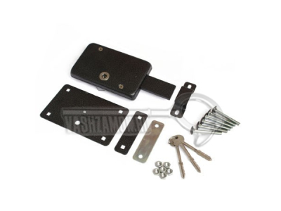 Замок накладной СЕЛЬМАШ (СТАЛЬФ) Гаражный ЗНЦ (ЗГЦ-012-Д)