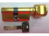 Цилиндр (личинка для замка) ABUS VELA 2000 MX MS (95 мм/30х65В) матовое золото